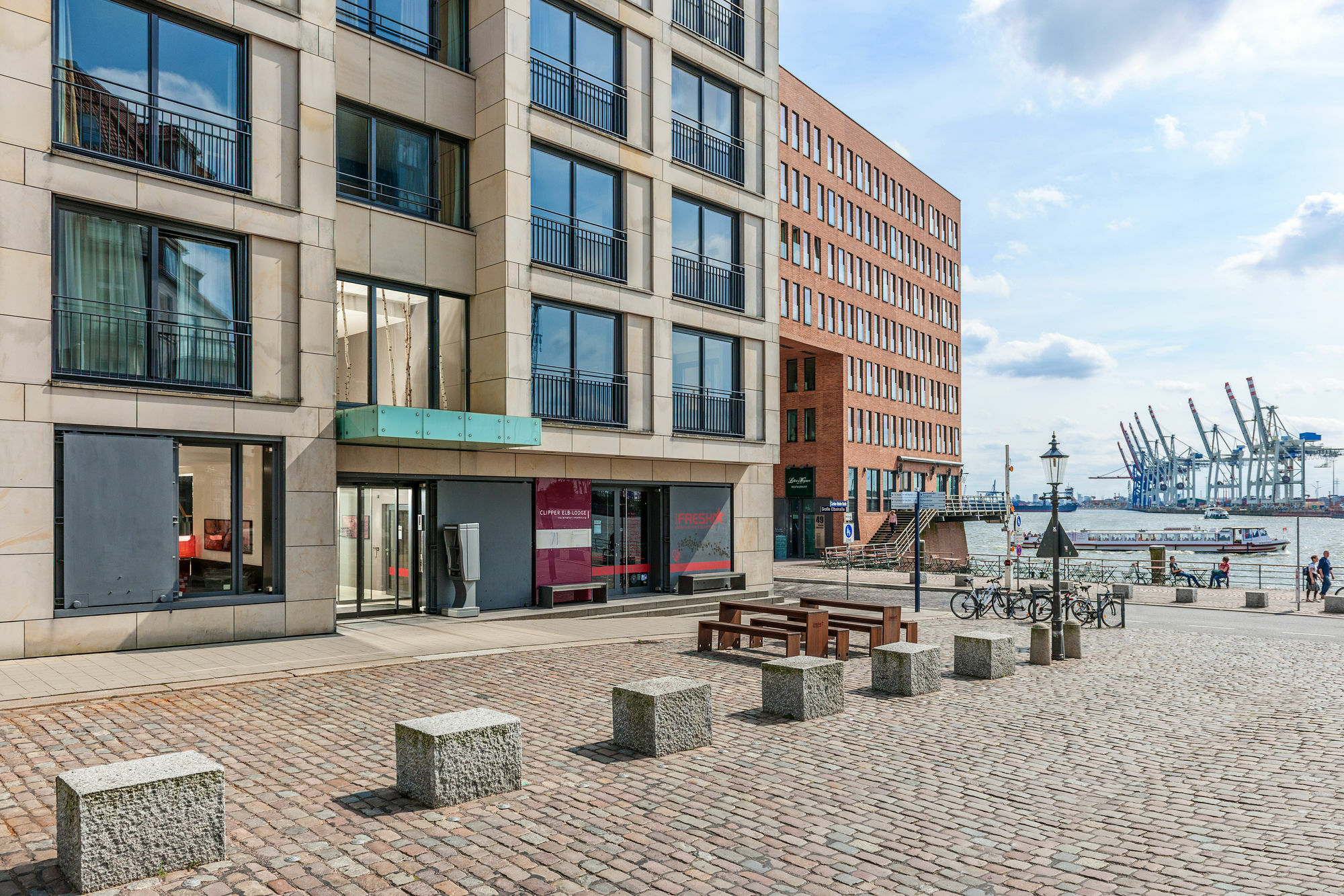 Aparthotel Clipper Boardinghouse - Hamburg-Holzhafen Exterior foto